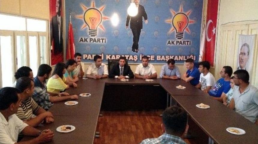 Adana Ak Gen&ccedil;lik&rsquo;ten Karataş İl&ccedil;e Teşkilatına Ziyaret