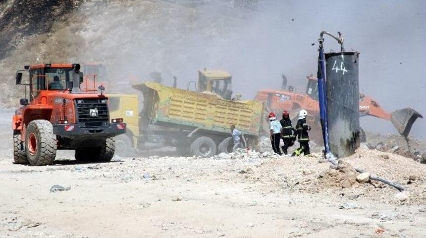 Katı Atık Depolama Tesisinde Yangın