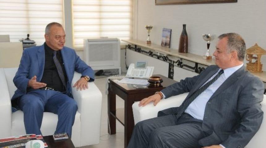 Defterdar Kırım&rsquo;dan Başkan Erg&uuml;n'e Ziyaret