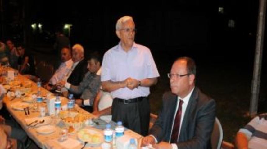 Şehit Aileleri&rsquo;nden Kaymakam Bağcı&rsquo;ya Veda Yemeği