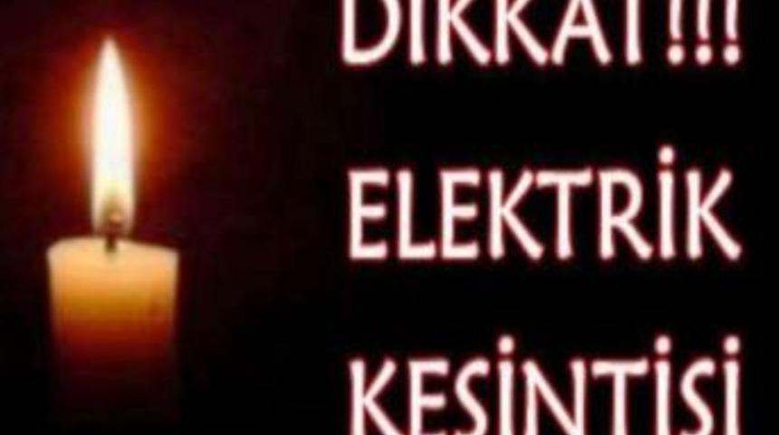 İzmir'de Elektrik Kesintisi