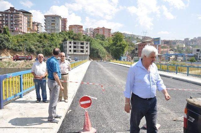 Alaplı Fatih K&ouml;pr&uuml;s&uuml; Hizmete A&ccedil;ıldı 1