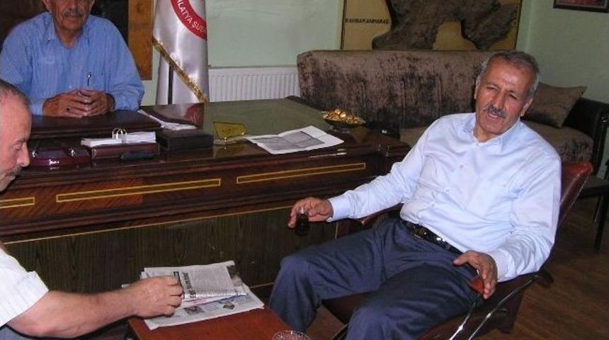Ak Parti Malatya Milletvekili Mustafa Şahin, Muhtarlar Derneği&rsquo;ni Ziyaret Etti