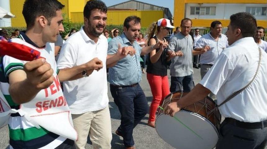 Chp Aydın Mileltvekili Baydar&rsquo;dan Greve Destek