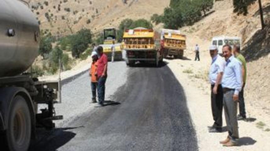 Epreme K&ouml;y Yolu Asfaltlanıyor