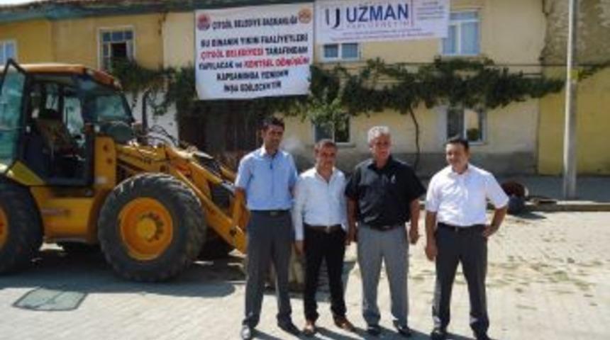 Simav'da Kentsel D&ouml;n&uuml;ş&uuml;m Projesi &Ccedil;alışmaları S&uuml;r&uuml;yor