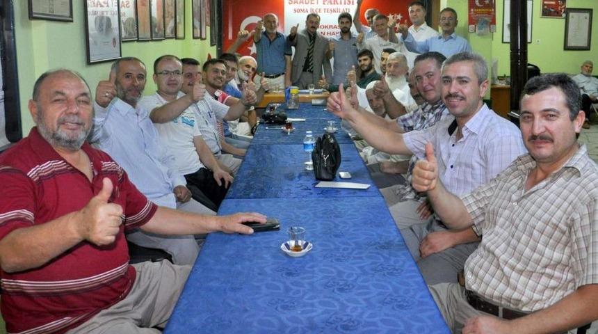 Saadet Partisi'nin Soma'daki Ilk Aday Adayı
