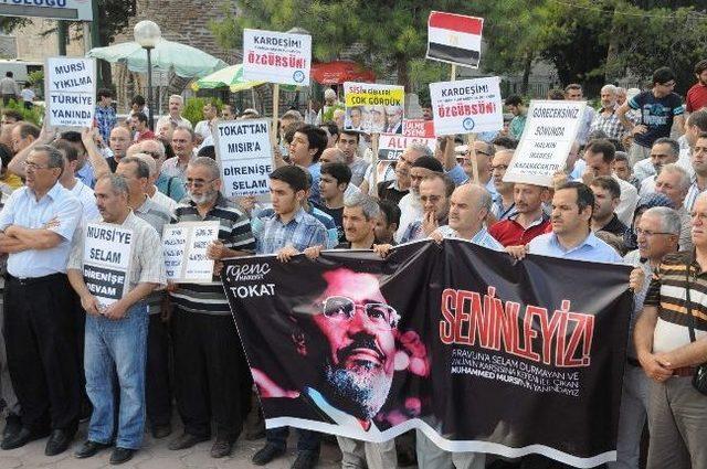 Tokat’ta, Mısır’daki Olaylar Protesto Edildi