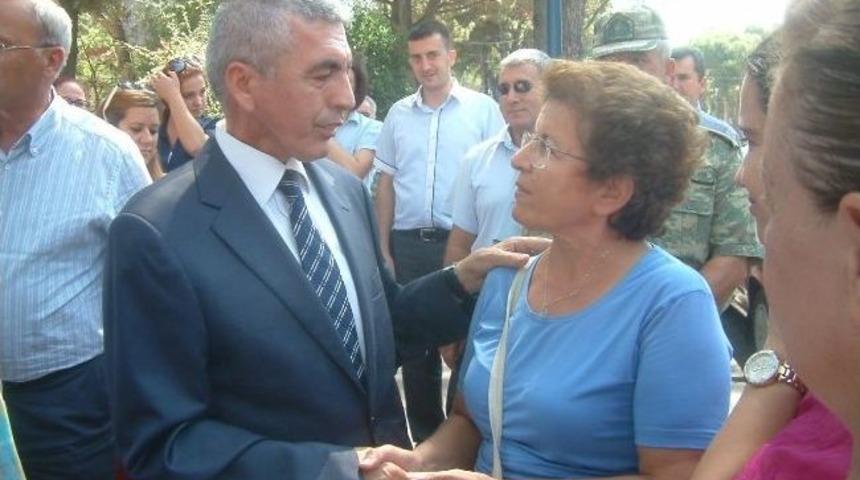 Burhaniye&rsquo;de Kaymakama G&ouml;rkemli Uğurlama