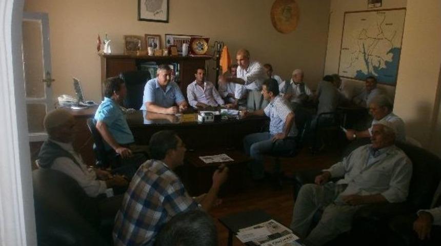 Kahtalı &Ccedil;ift&ccedil;iler Soluğu Ziraat Odası'nda Aldı