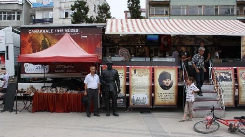 &Ccedil;anakkale Gezici Tır Savaş M&uuml;zesi Espiye&rsquo;de