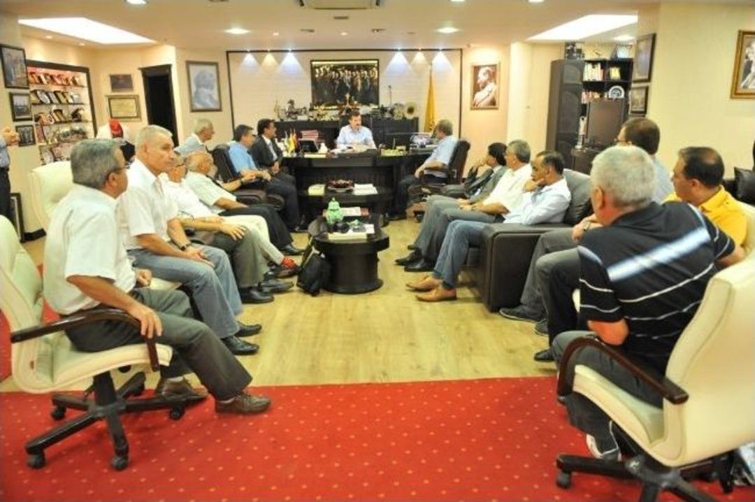 Kıbrıslı Hakemler Başkan Tatı&rsquo;nın Misafiri Oldu