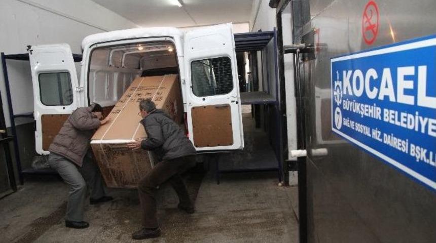B&uuml;y&uuml;kşehir Belediyesi İhtiya&ccedil; Sahibi Vatandaşlara Ev Eşyası Yardımında Bulunuyor