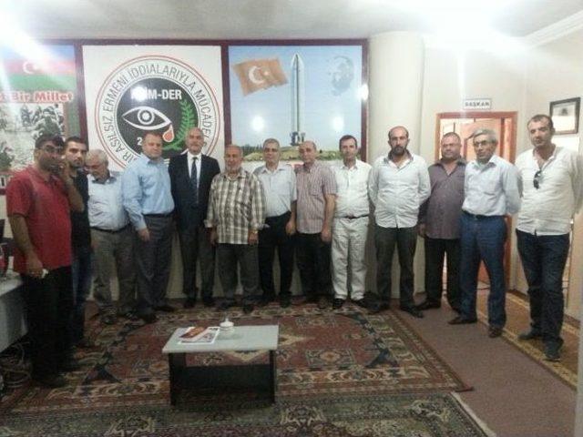 Azerbaycan Kültür Derneği Genel Başkan Yardımcısı Tezel’den Asimder’e Ziyaret 1