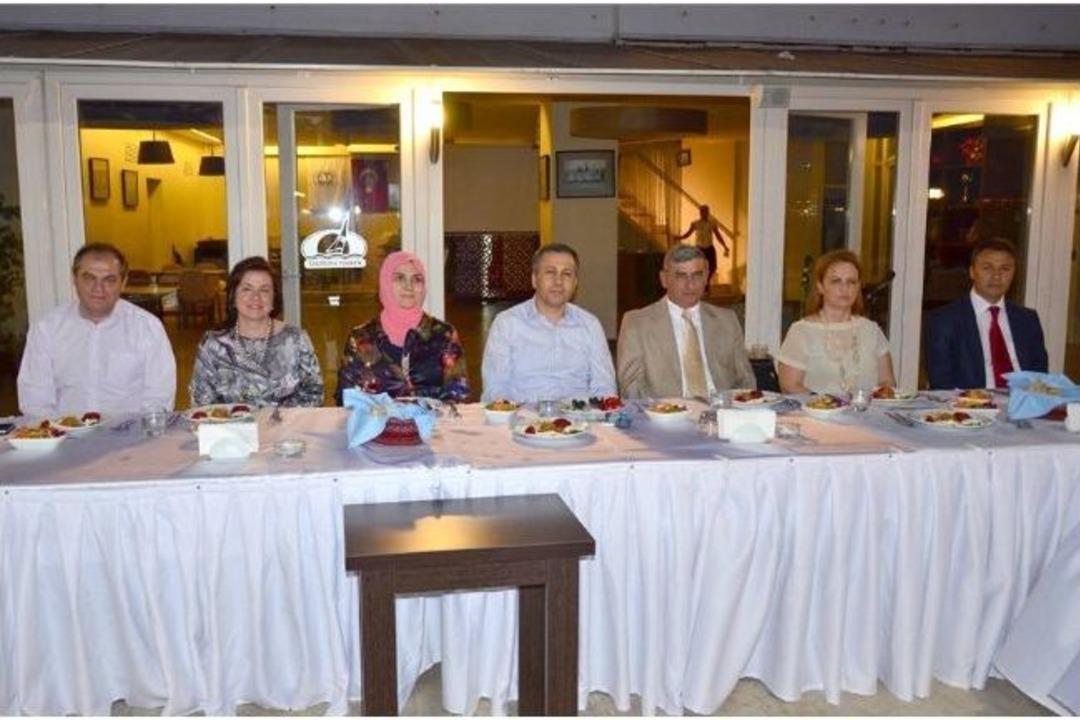 Tuğgeneral K&uuml;&ccedil;&uuml;k&rsquo;e Veda Yemeği Verildi