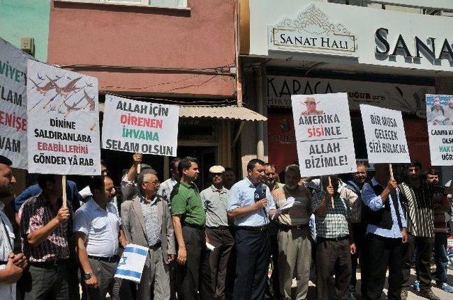 Mısır’da Yaşanan Olaylar Gümüşhane’de Protesto Edildi