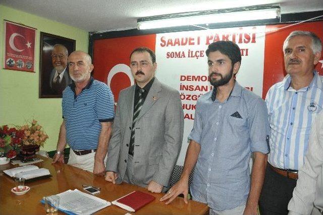 Saadet Partisi'nin Soma Belediye Başkan Adayı Türkmen