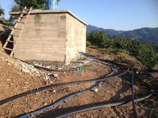 Gümeli Belediyesinden Su Hattı Ve Yol Çalışması