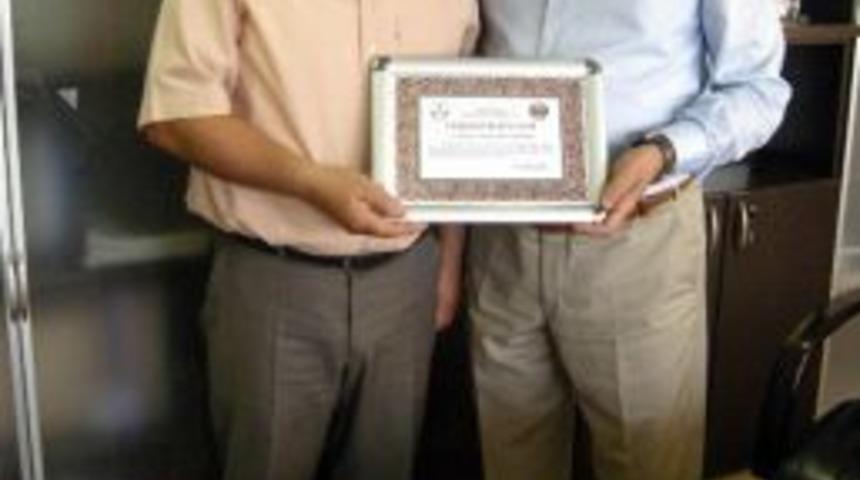 Salihli'de Tso&rsquo;ya Eğitim Teşekk&uuml;r&uuml;