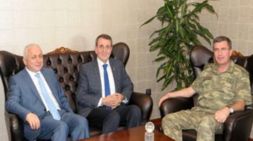 Garnizon Komutanı Tuğgeneral G&ouml;ktan&rsquo;dan TSO&rsquo;ya Veda Ziyareti