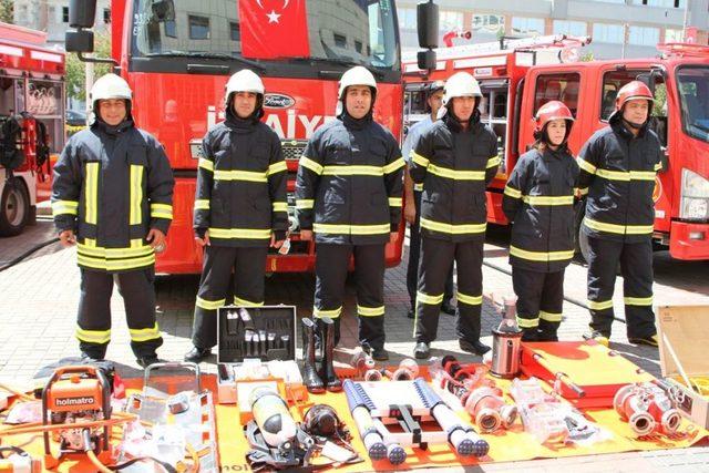 Gaziantep te Itfaiye Yeni Ara&ccedil;larla G&uuml;&ccedil;lendi 1