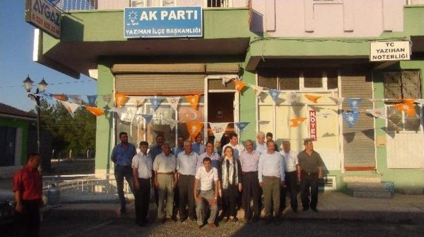 Ak Parti Malatya Milletvekili &Ouml;znur &Ccedil;alık, Yazıhan&rsquo;ı Ziyaret Etti