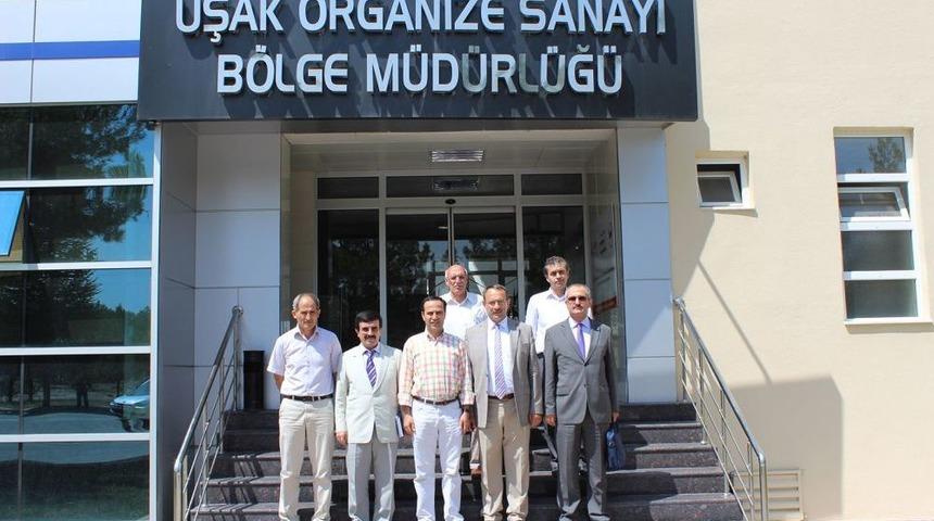 &Ouml;zel &Ouml;ğretim Kurumları Genel M&uuml;d&uuml;r&uuml; K&uuml;&ccedil;&uuml;k&rsquo;&uuml;n Uşak OSB'yi Ziyaret Etti