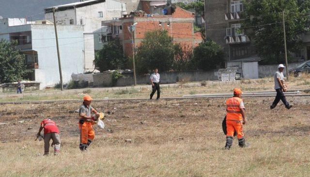 Başbakan ın Ziyareti Öncesinde Mıntıka Temizliği 1