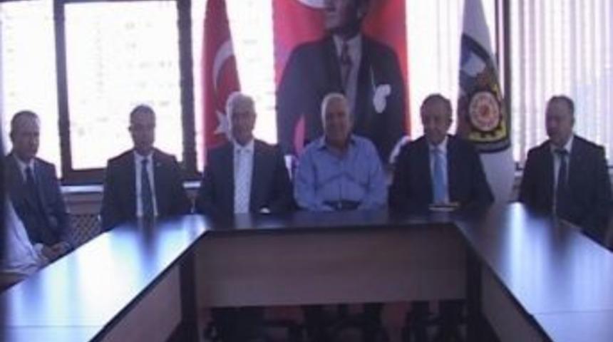 Mhp&rsquo;li Heyetten Başkan Duvarcı&rsquo;ya Ziyaret