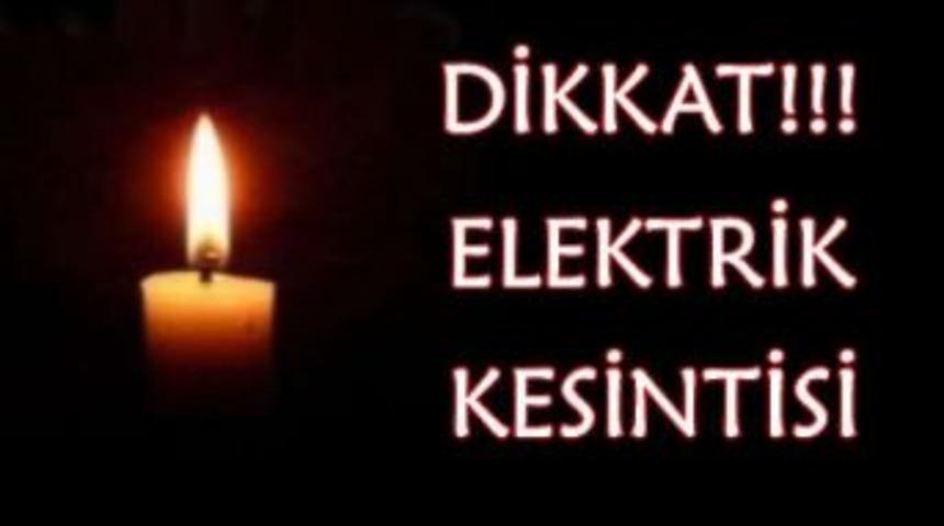 Elazığ'da Elektrik Kesintisi