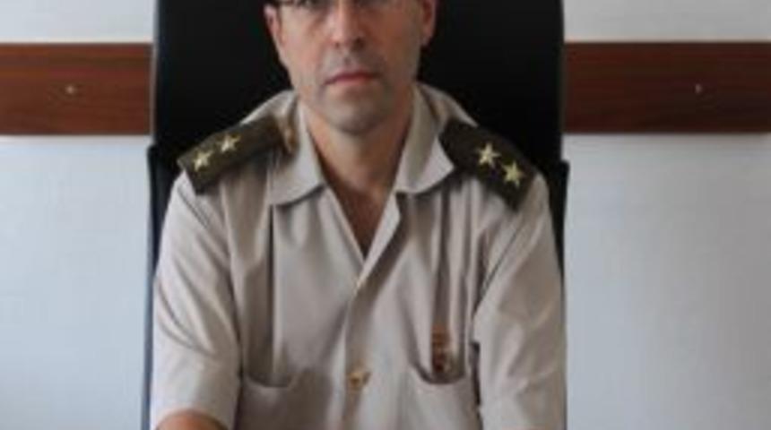 Ergene İl&ccedil;e Jandarma Komutanı G&ouml;reve Başladı