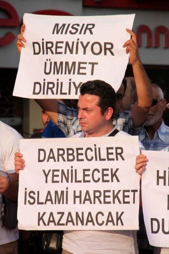 Mısır daki Katliam Ereğli de Prnotesto Edildi 1