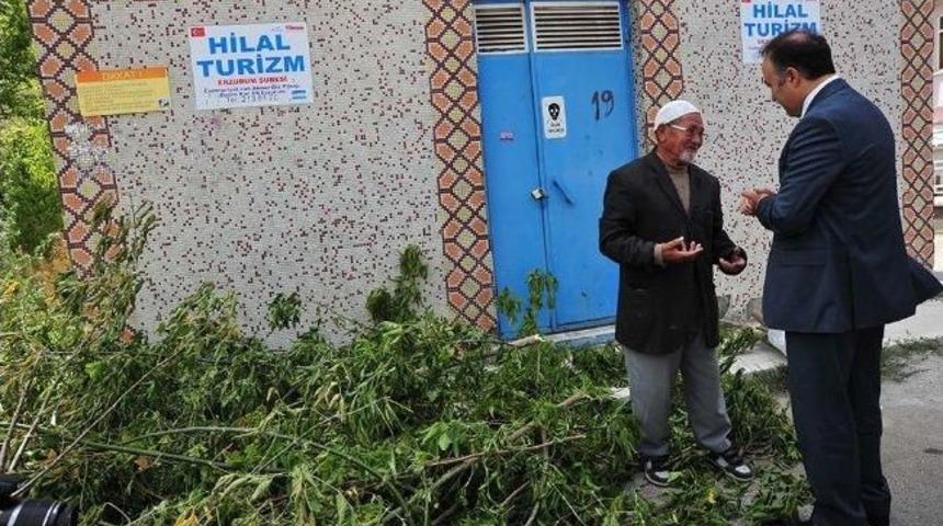 Vali Altıparmak, Afganistanlı Mirza H&uuml;seyin Nazari'yi Ağırladı