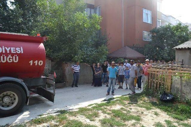 Komşuları ‘alevlerin Arasından’ Aldı