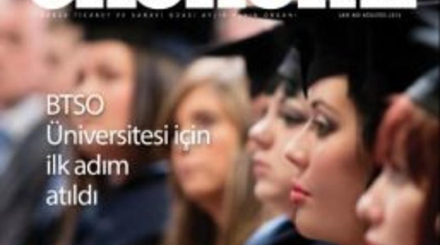 Btso Ekonomi Dergisi Yeni Tasarımıyla Yayında