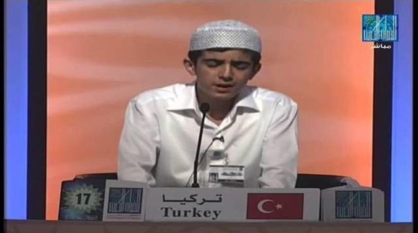 Hafız Enes Dubai'de 24. Oldu