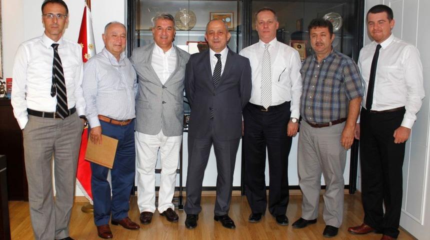 ETİK Başkanı İşler, Turizm B&ouml;lgesi I&ccedil;in Emniyet M&uuml;d&uuml;r&uuml; Bilkay'dan Yardım Istedi