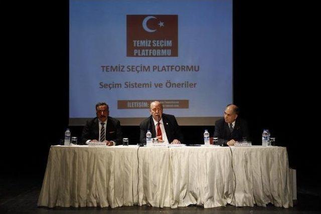 'temiz Seçim' Mesajı İzmir'den Verildi