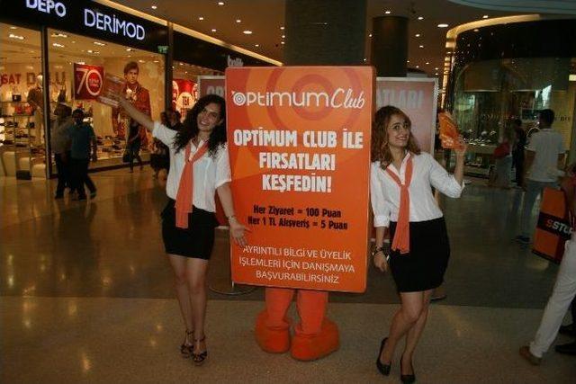 Optimum’da Club Kart Kazandırıyor