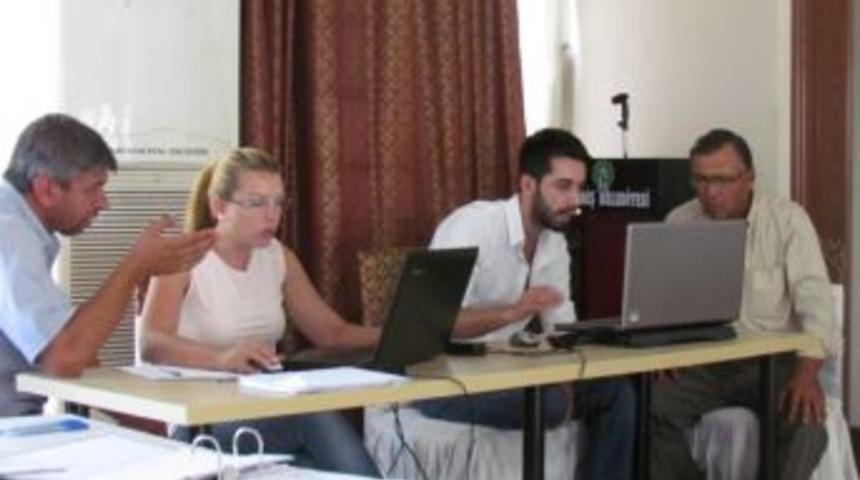 Arazi Toplulaştırmasında Sıra &Ouml;demiş Merkezinde