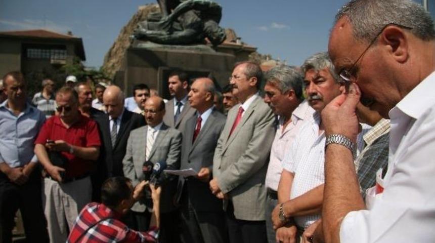 Afyonkarahisar&rsquo;da 'milli Değerleri Koru Ve Yaşat&rsquo; Mitinglerine &Ccedil;ağrı