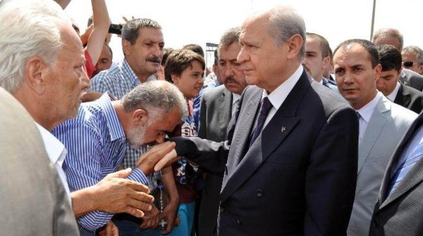 Mhp Lideri Bah&ccedil;eli Kayseri'ye Geldi