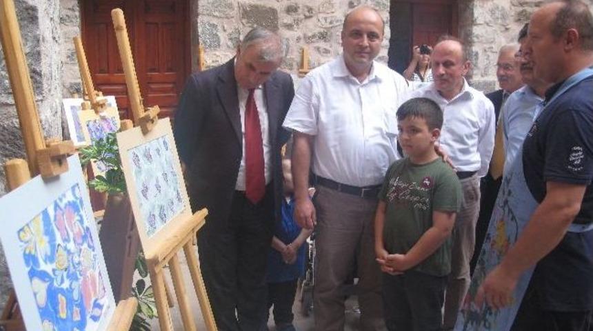 Yağbasan’da Ebru Sergisi