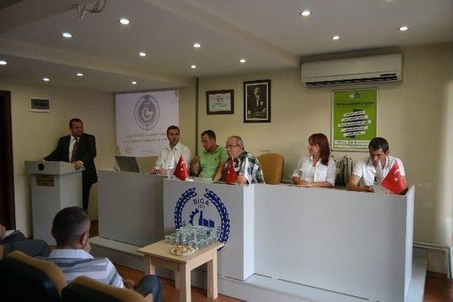 Biga Tso Ağustos Ayı Meclis Toplantısı Yapıldı. 1