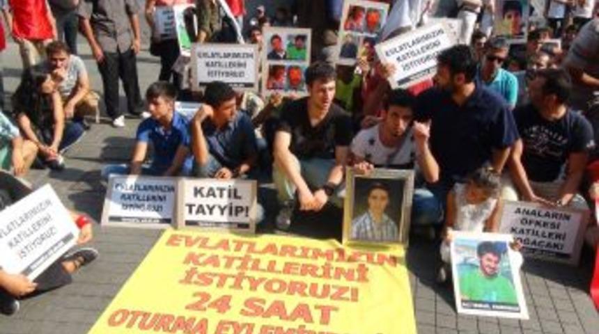 Galatasaray Lisesi &Ouml;n&uuml;nde Oturma Eylemi