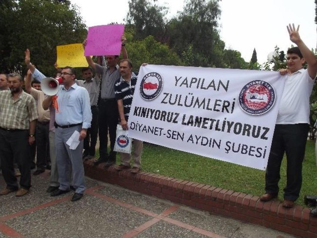 Abd Ve İsrail&rsquo;i Lanetlediler