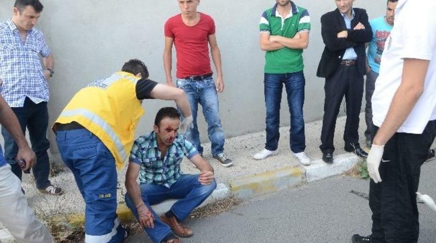 &Ccedil;orlu&rsquo;da Motosikletler &Ccedil;arpıştı: 2 Yaralı