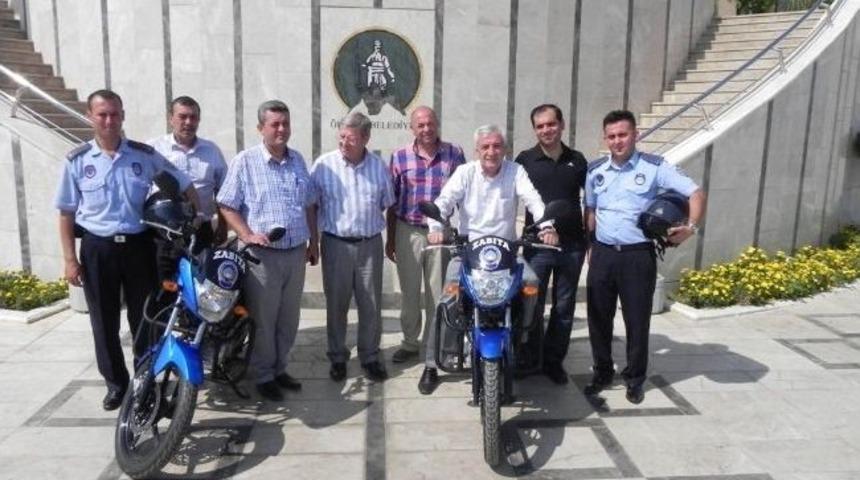&Ouml;demiş Belediyesi Motorize Zabıta Ekibi Kurdu