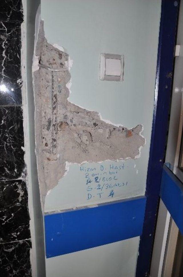 Hizan Devlet Hastanesi’nde Deprem Dayanıklık Testi Yapıldı
