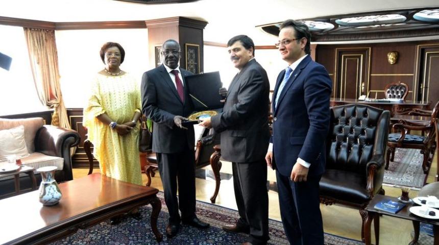 KASİAD, Burkina Fasolu Heyeti Ağırladı